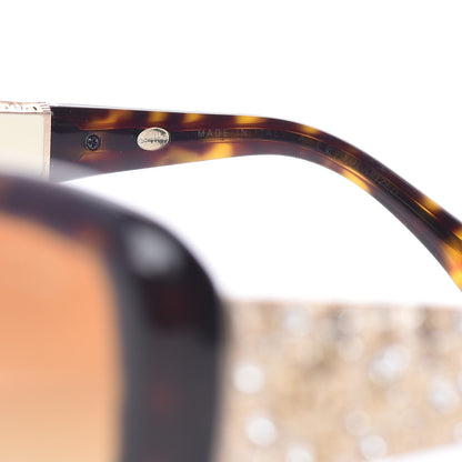 Chanel Crystal Polarized CC Square Sunglasses 5301-B Tortoise Gold 5 of 7