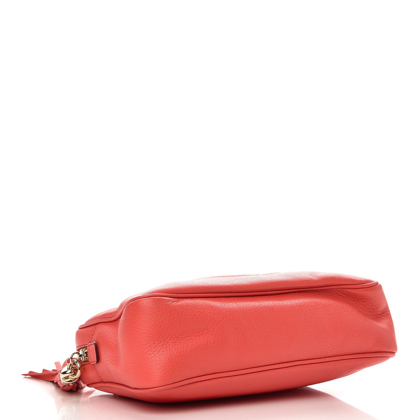 Pebbled Calfskin Small Soho Bowler Begonia Pink