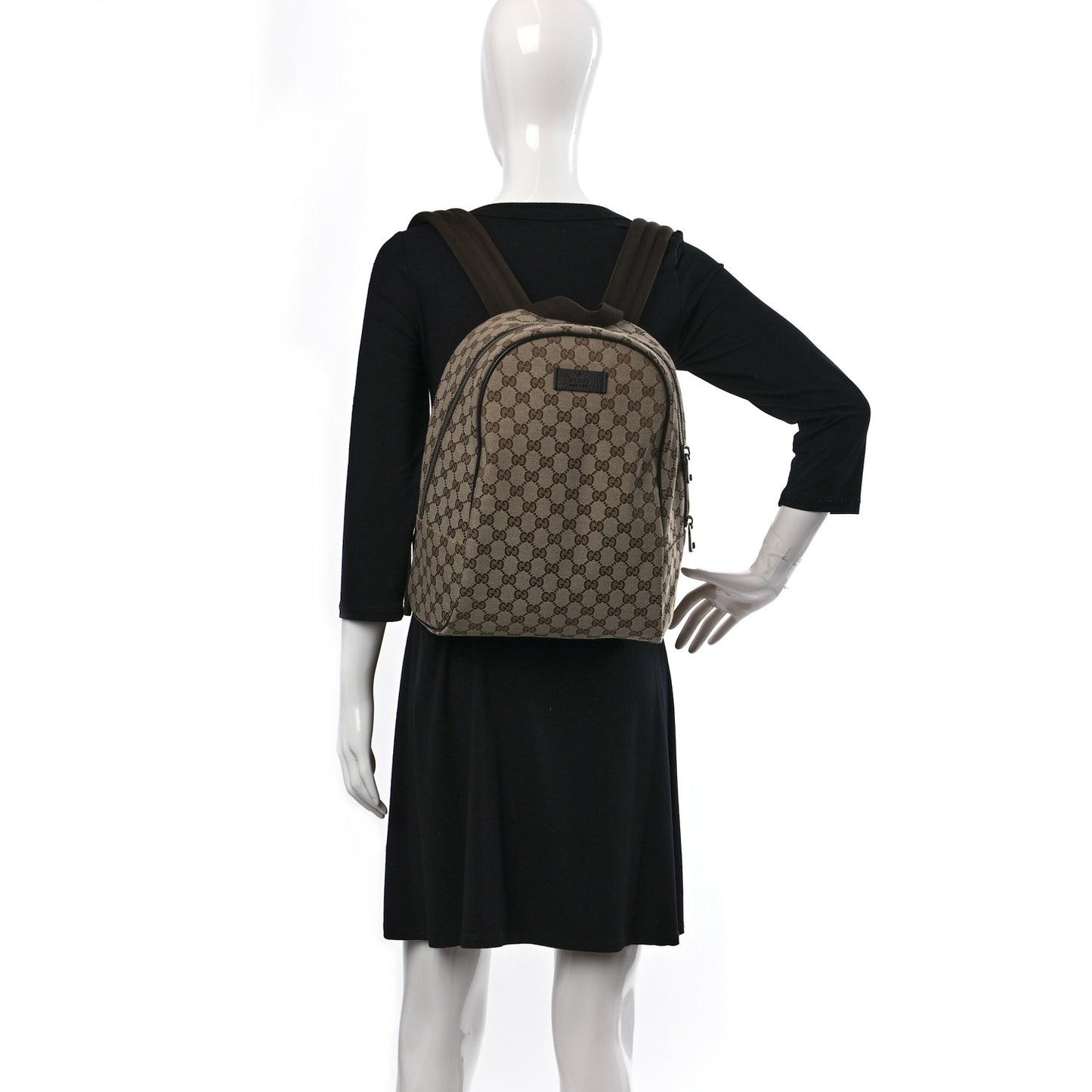 Monogram Travel Backpack Dark Brown