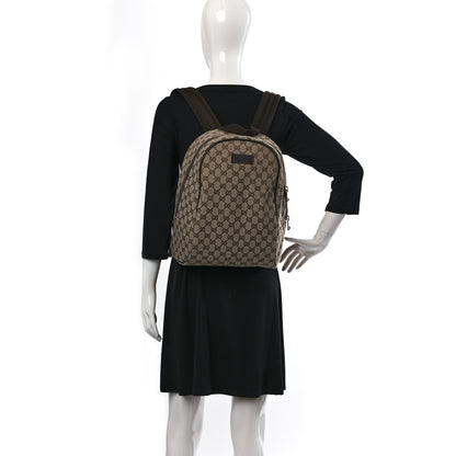 Gucci Monogram Travel Backpack Dark Brown 2 of 8