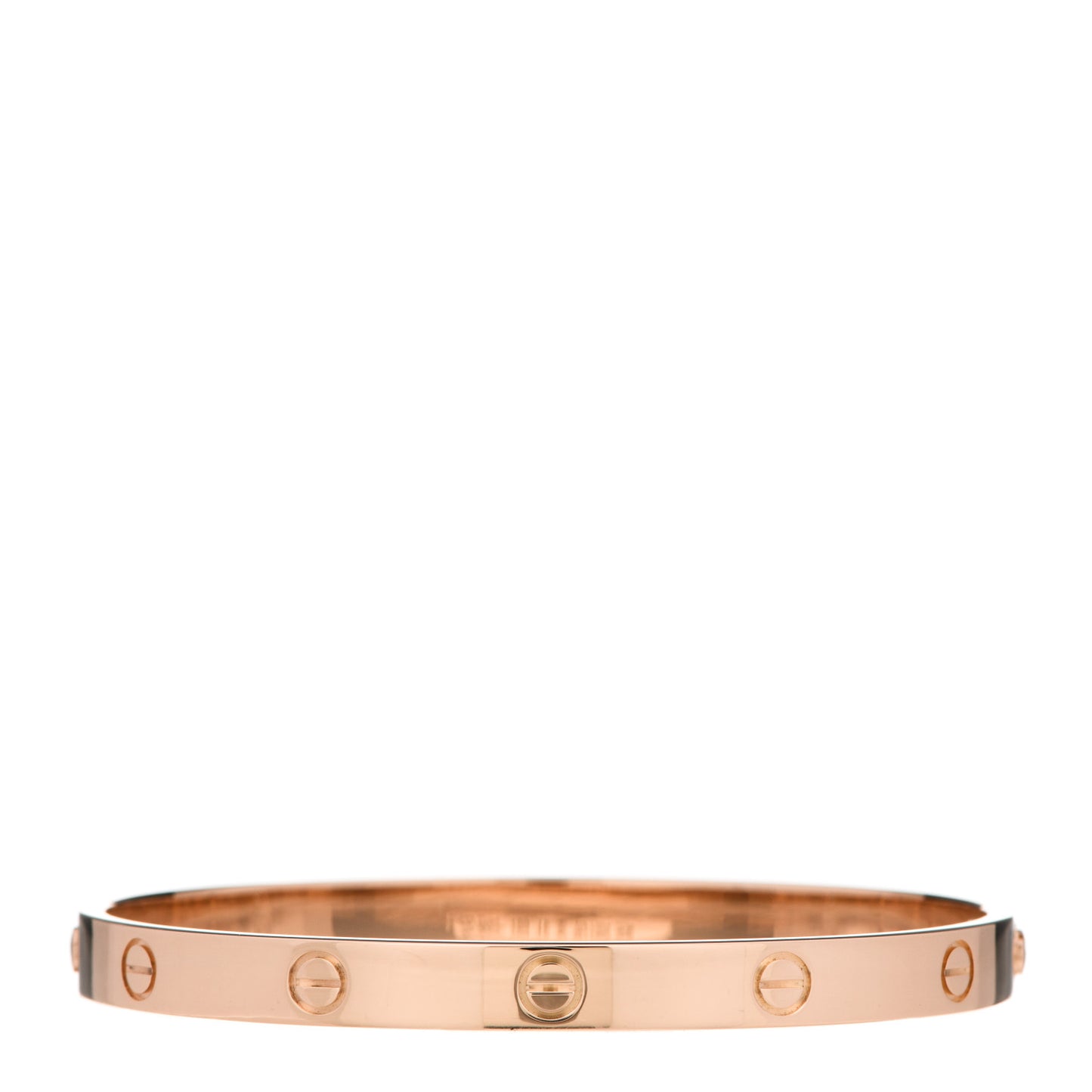 18K Pink Gold LOVE Bracelet 19