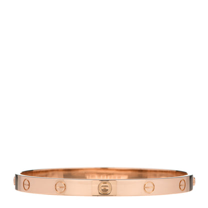 Cartier 18K Pink Gold LOVE Bracelet 19 2 of 4