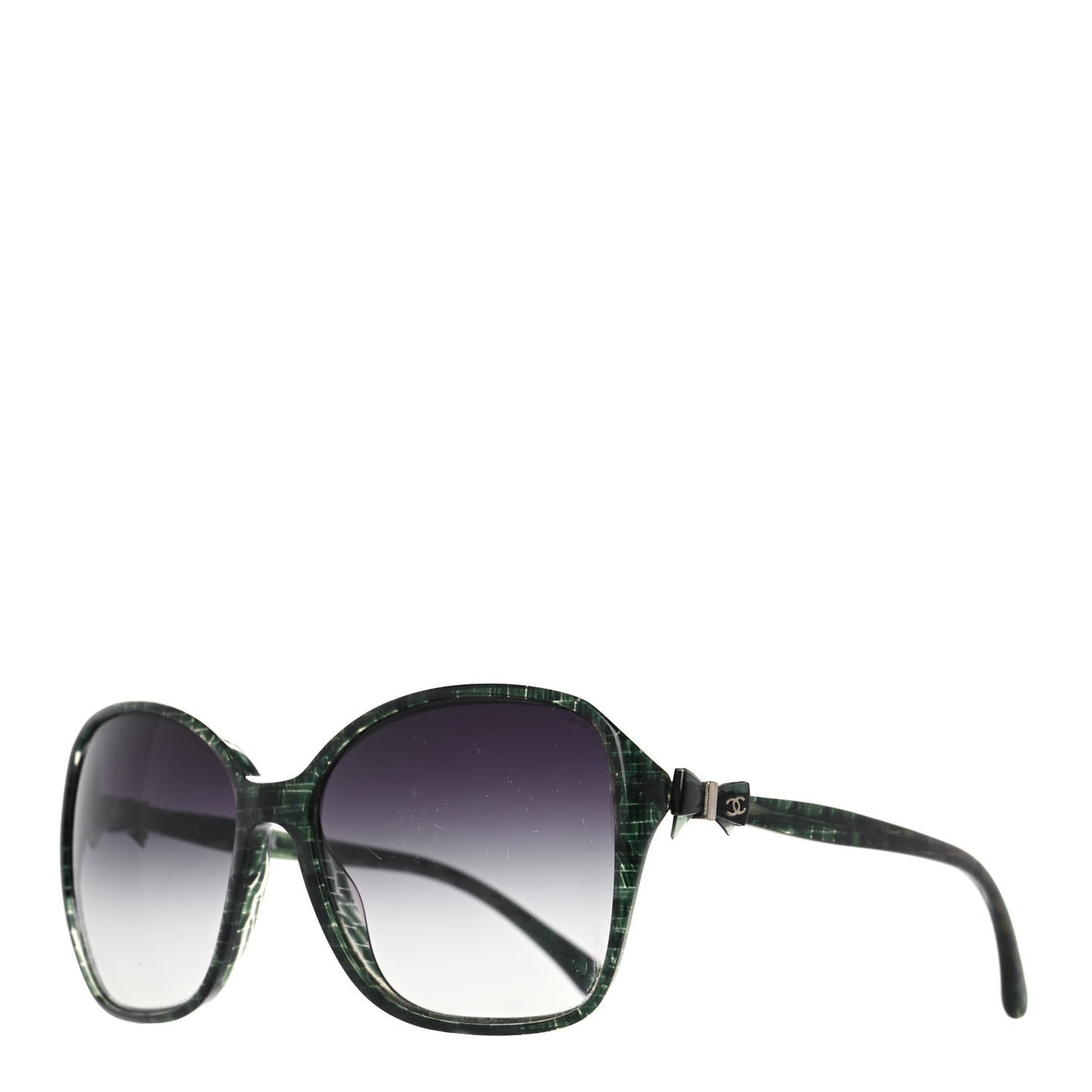 Acetate CC Bow Sunglasses 5205 Green