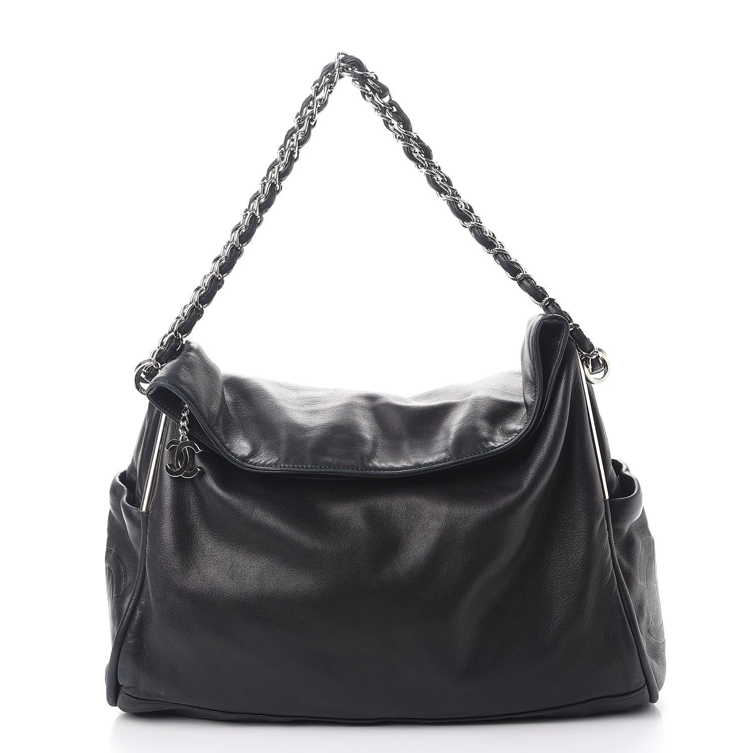 Chanel Lambskin Large Ultimate Soft Tote Black 1 of 12