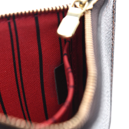 Louis Vuitton Damier Ebene Neverfull PM Pochette 9 of 11
