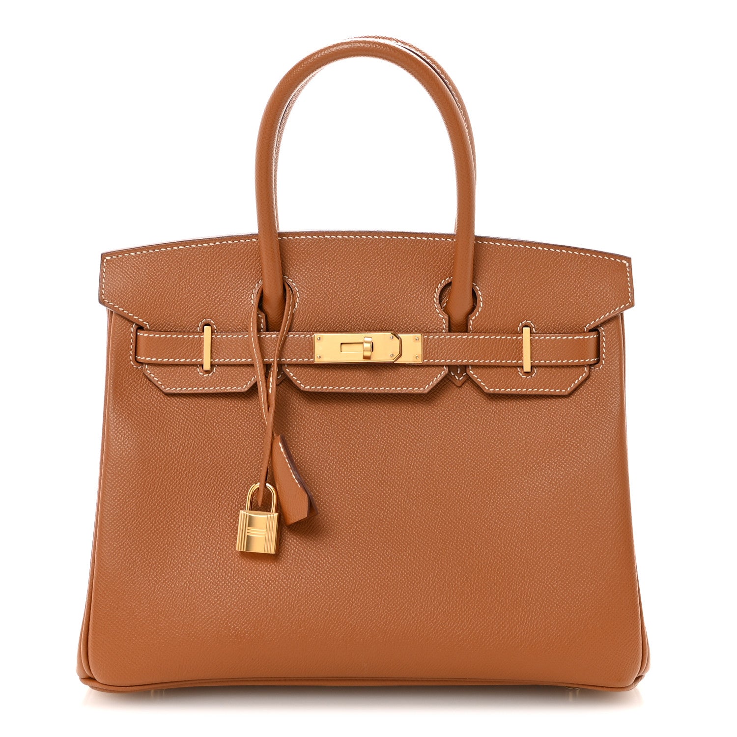 Hermes Epsom Birkin 30 Gold 1 of 11
