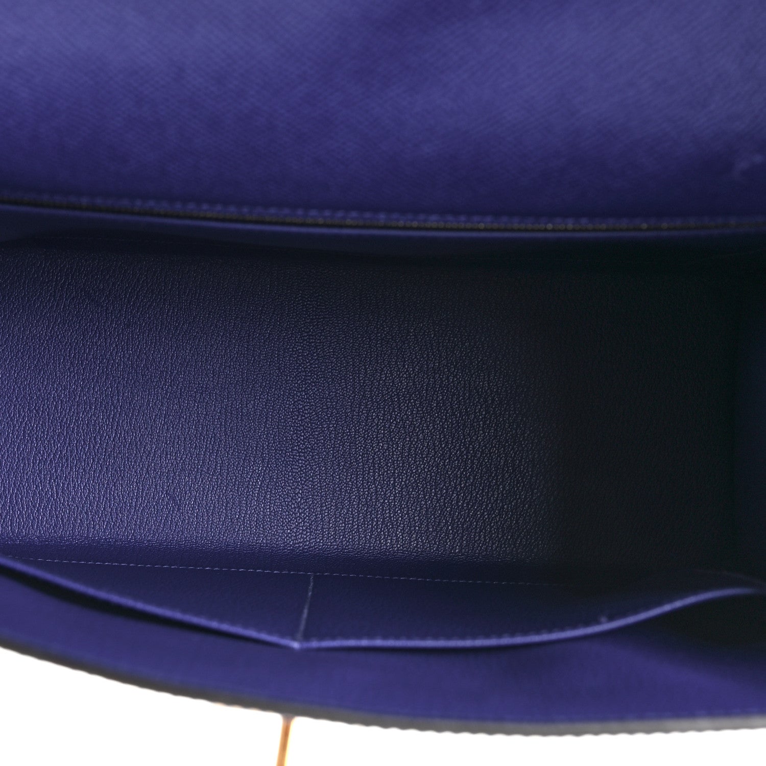 Hermes Epsom Kelly Sellier 32 Bleu Electrique 5 of 9