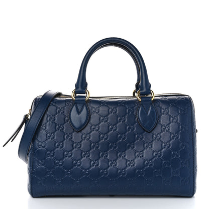 Gucci Guccissima Signature Boston Blue 3 of 13