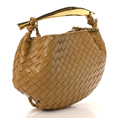 Bottega Veneta Nappa Intrecciato Sardine With Chain Bag Dark Praline 2 of 11
