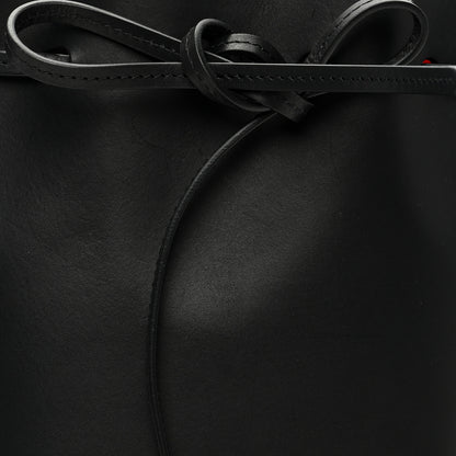 Mansur Gavriel Calfskin Mini Mini Bucket Bag Black Flamma 8 of 10