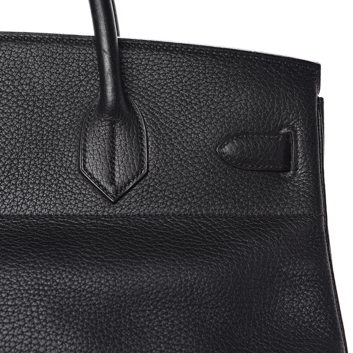 Taurillon Clemence HAC Birkin 40 Black