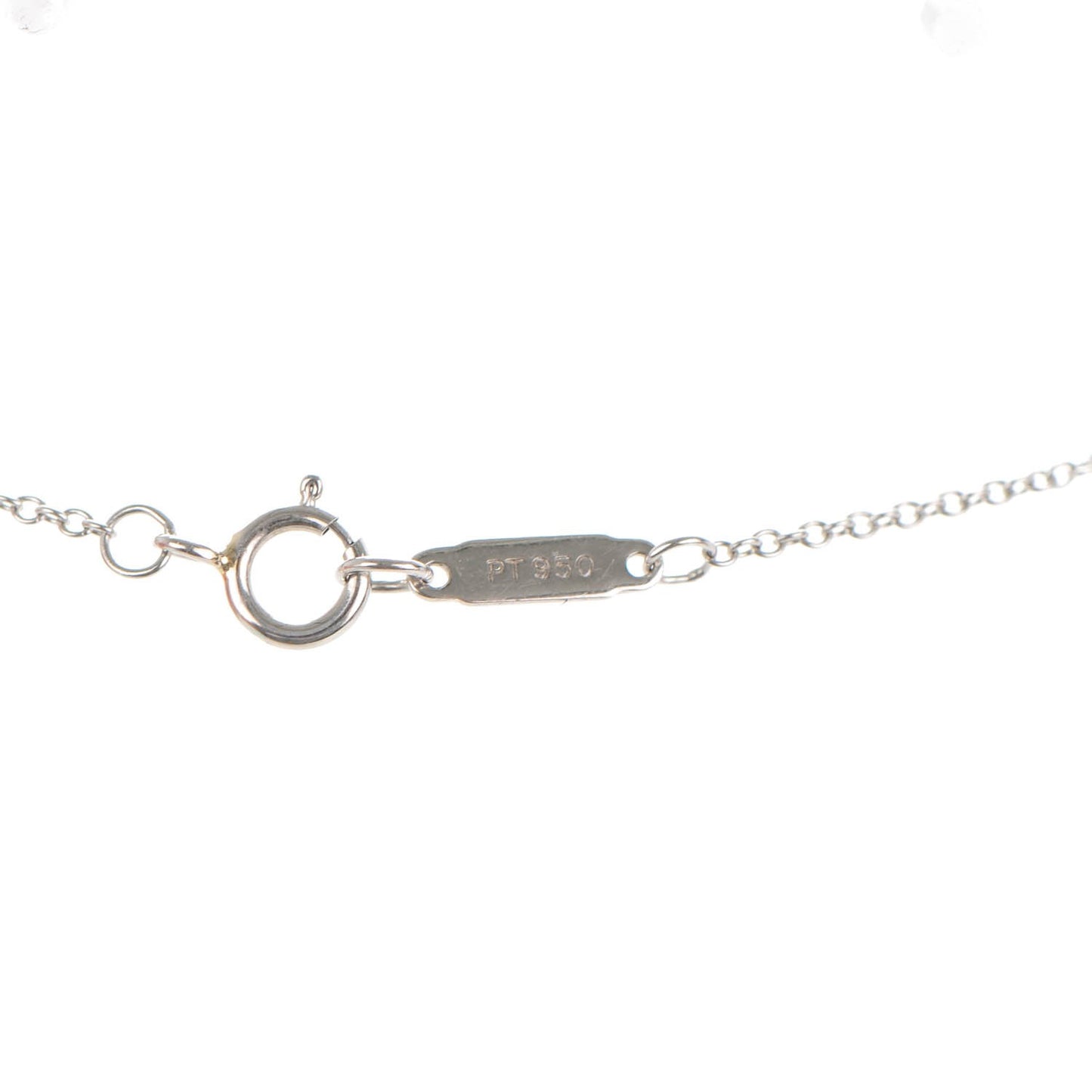 Platinum Diamond Horseshoe Pendant Necklace