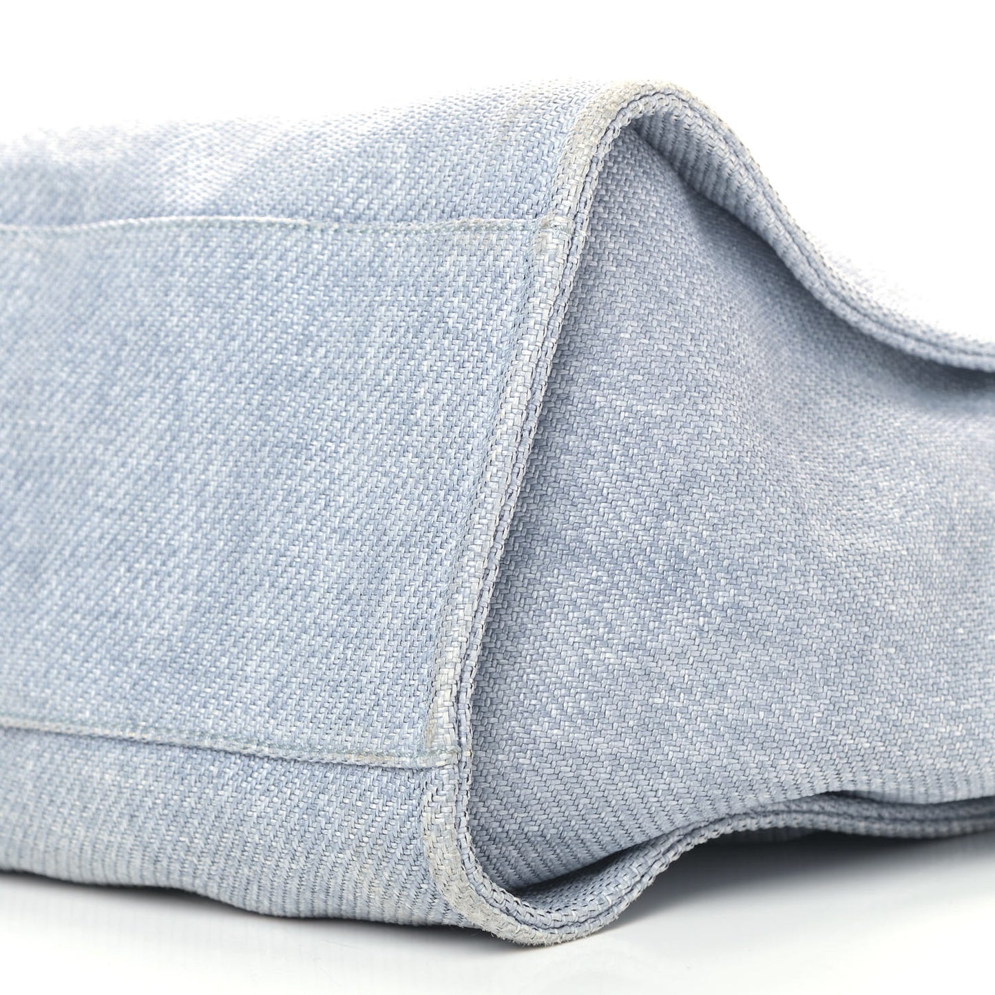 Canvas Large Deauville Tote Denim Blue