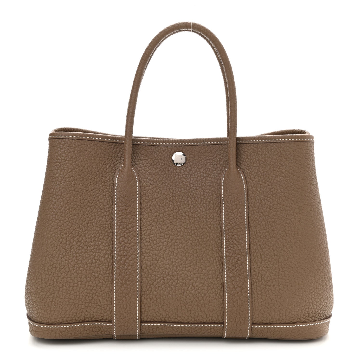 Hermes Negonda Garden Party 30 TPM Etoupe 1122489 – FASHIONPHILE