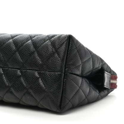 Chanel Caviar Quilted Cosmetic Case Black 10 of 10
