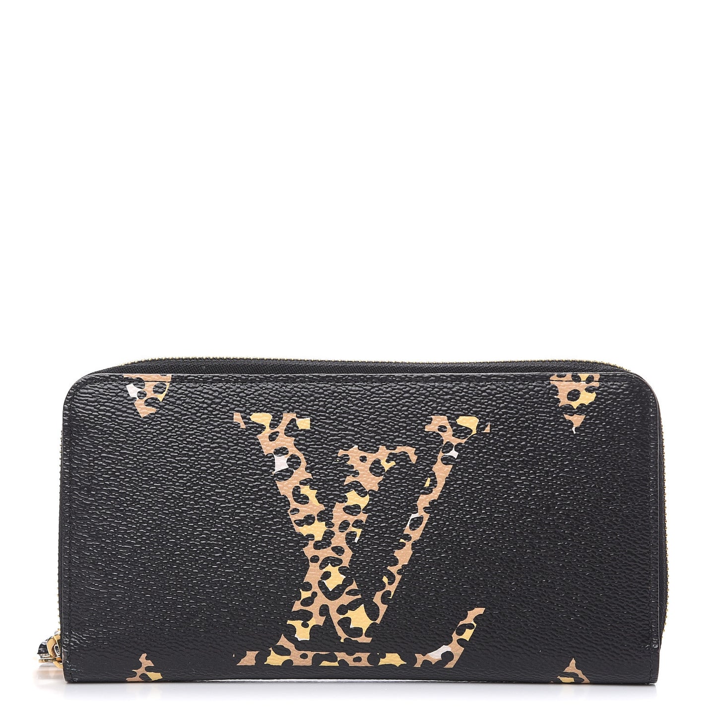 Monogram Giant Jungle Zippy Wallet Black