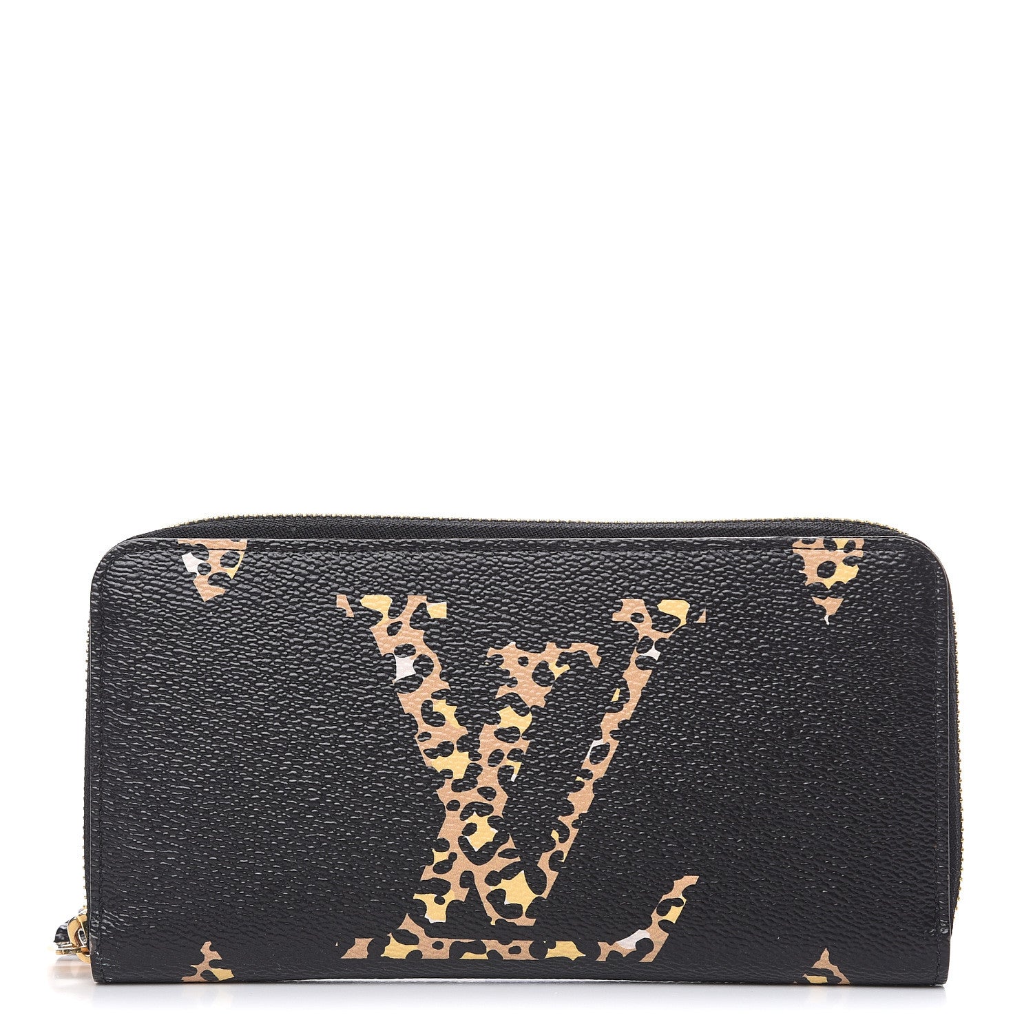 Louis Vuitton Monogram Giant Jungle Zippy Wallet Black 1 of 7