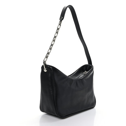Marc Jacobs Calfskin Tempo Baguette Shoulder Bag Black 3 of 9