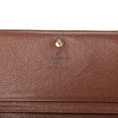 Louis Vuitton Monogram Porte-Monnaie Billets Tresor Wallet 9 of 11
