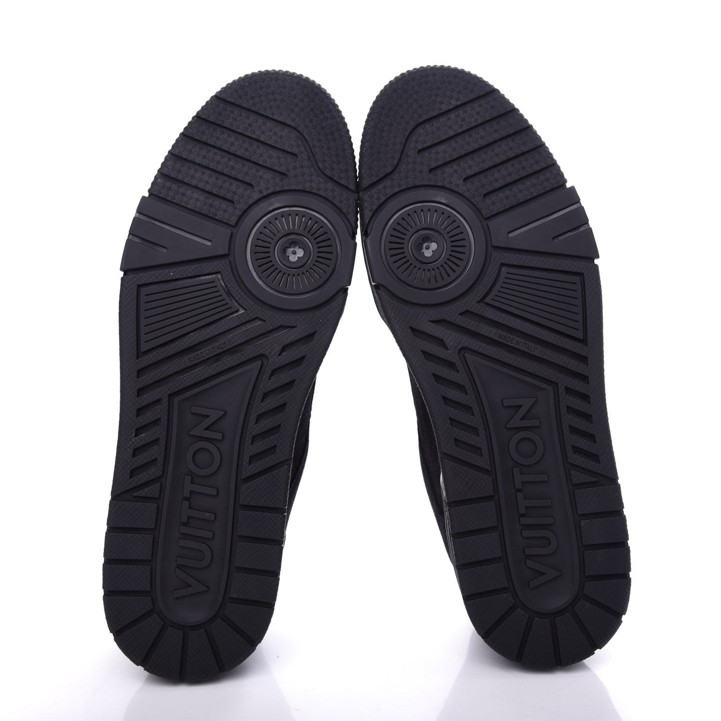 Suede Uniform Sneakers 7.5 Black