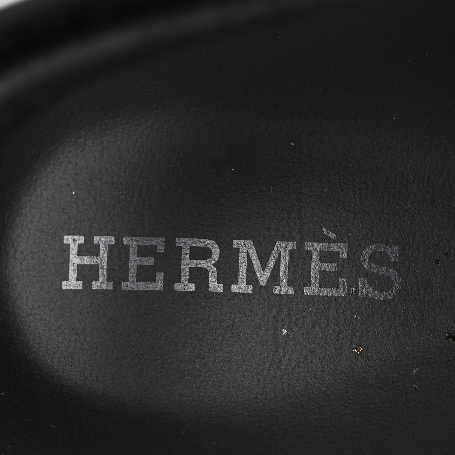 Hermes Calfskin Womens Electric Sandals 38.5 Black 8 of 10