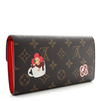 Louis Vuitton Monogram Candy Factory Sarah Wallet Candy Red 3 of 7