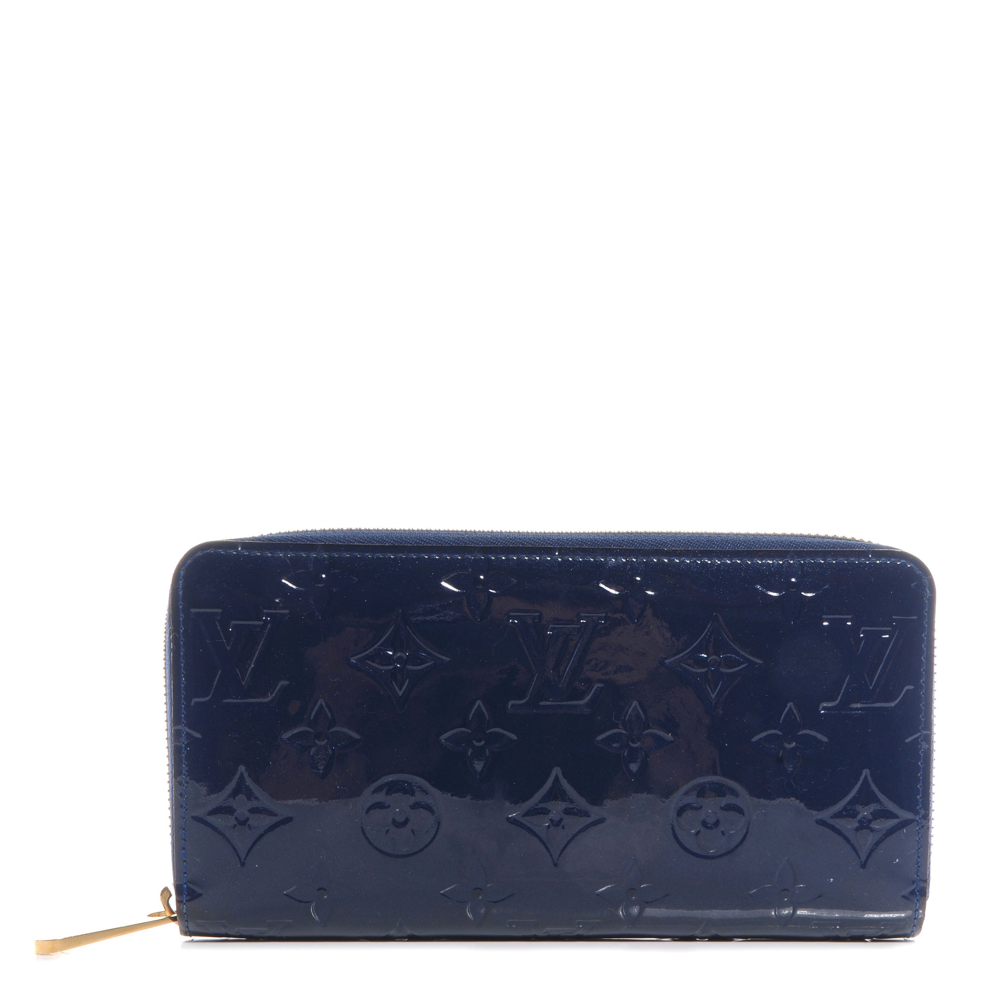 Louis Vuitton Vernis Zippy Wallet Grand Blue 1 of 7