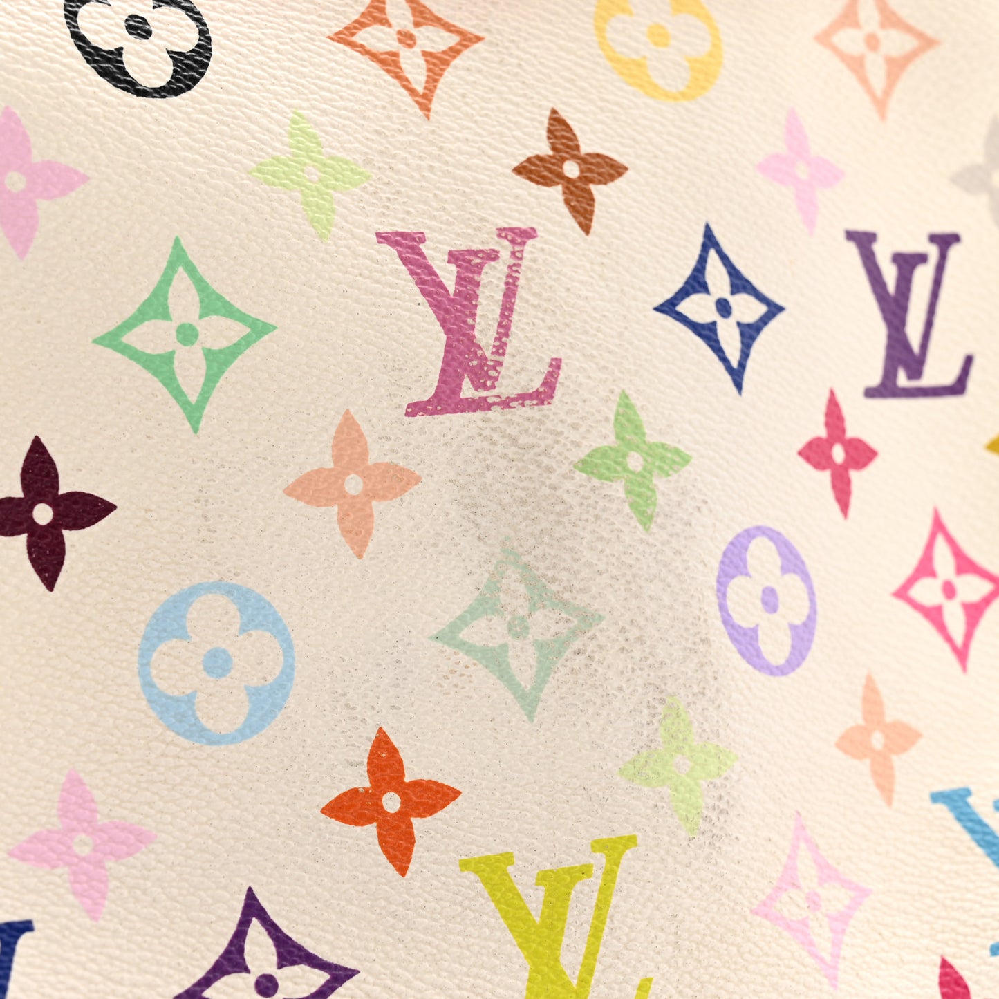 LOUIS VUITTON Monogram Multicolor Lodge PM White