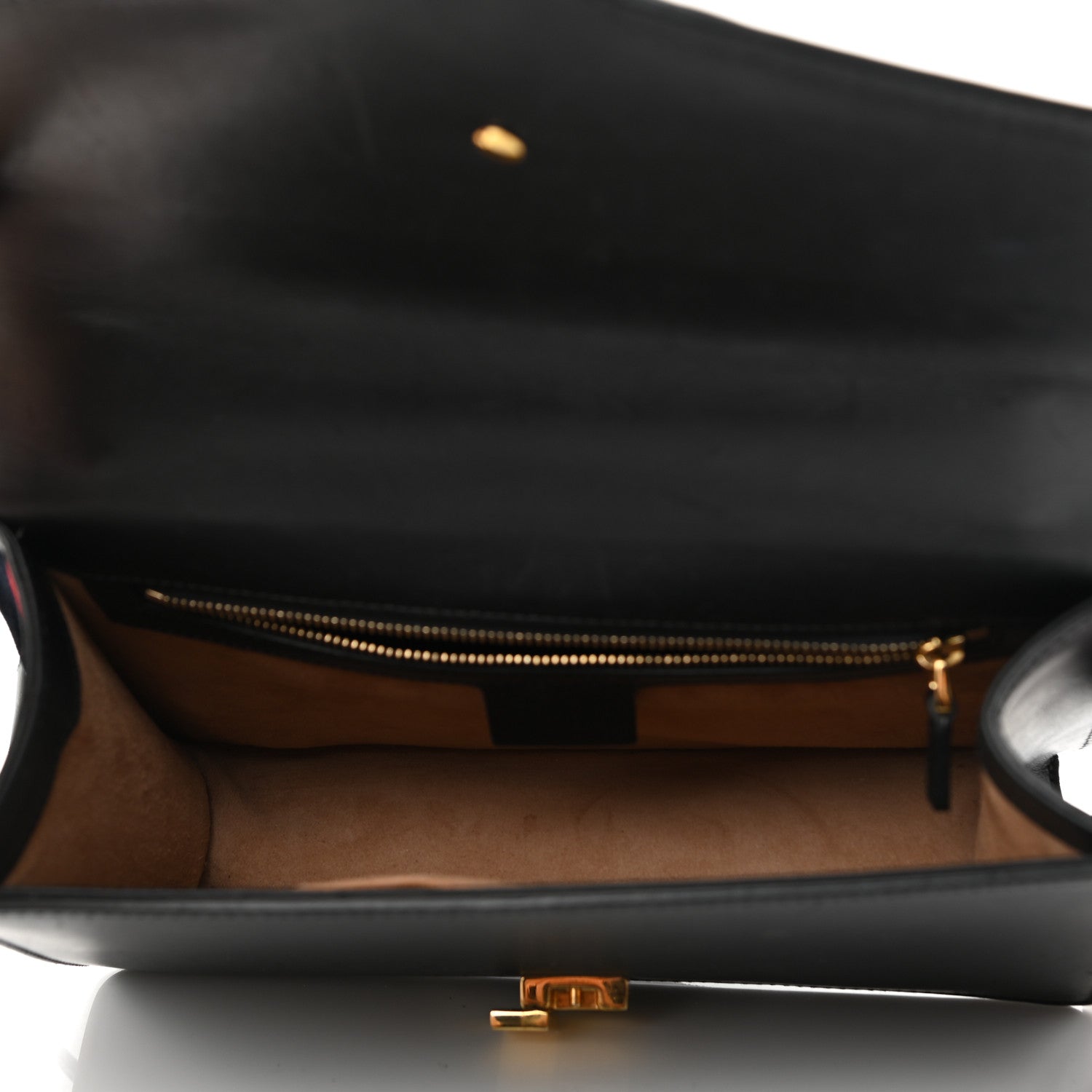 Gucci Calfskin Small Sylvie Shoulder Bag Black 5 of 18