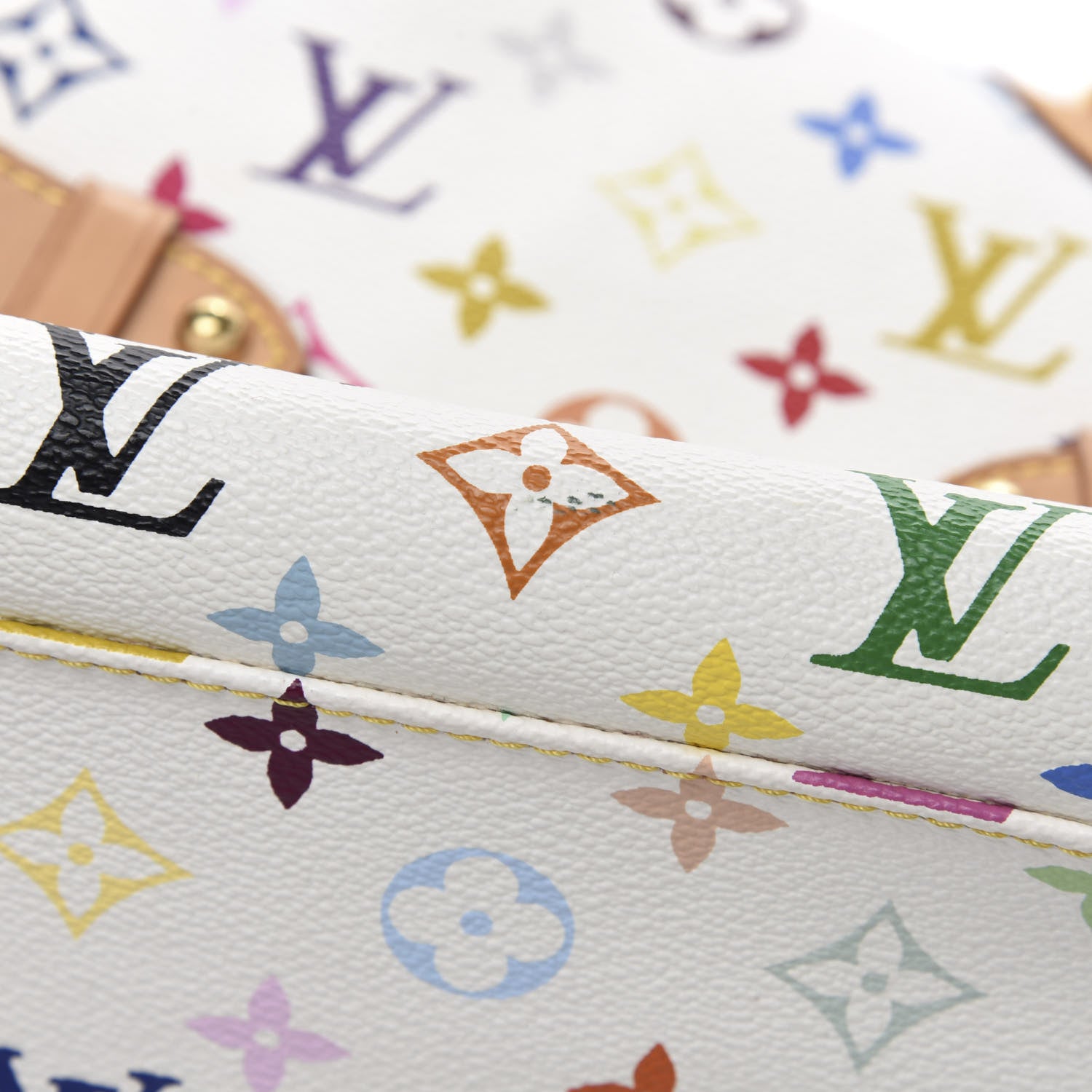 Louis Vuitton Monogram Multicolor Claudia White 8 of 13