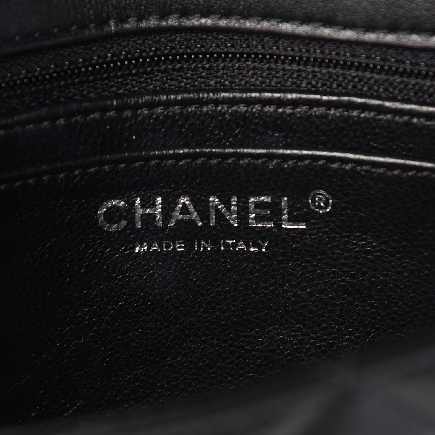 Chanel Lambskin Quilted Mini Rectangular Flap Black 6 of 10