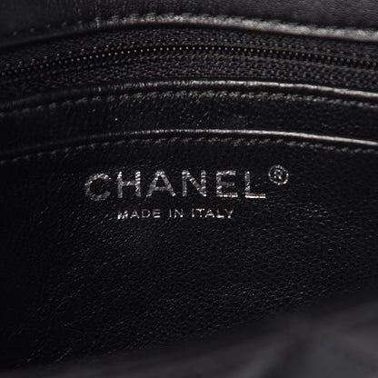 Chanel Lambskin Quilted Mini Rectangular Flap Black 6 of 10