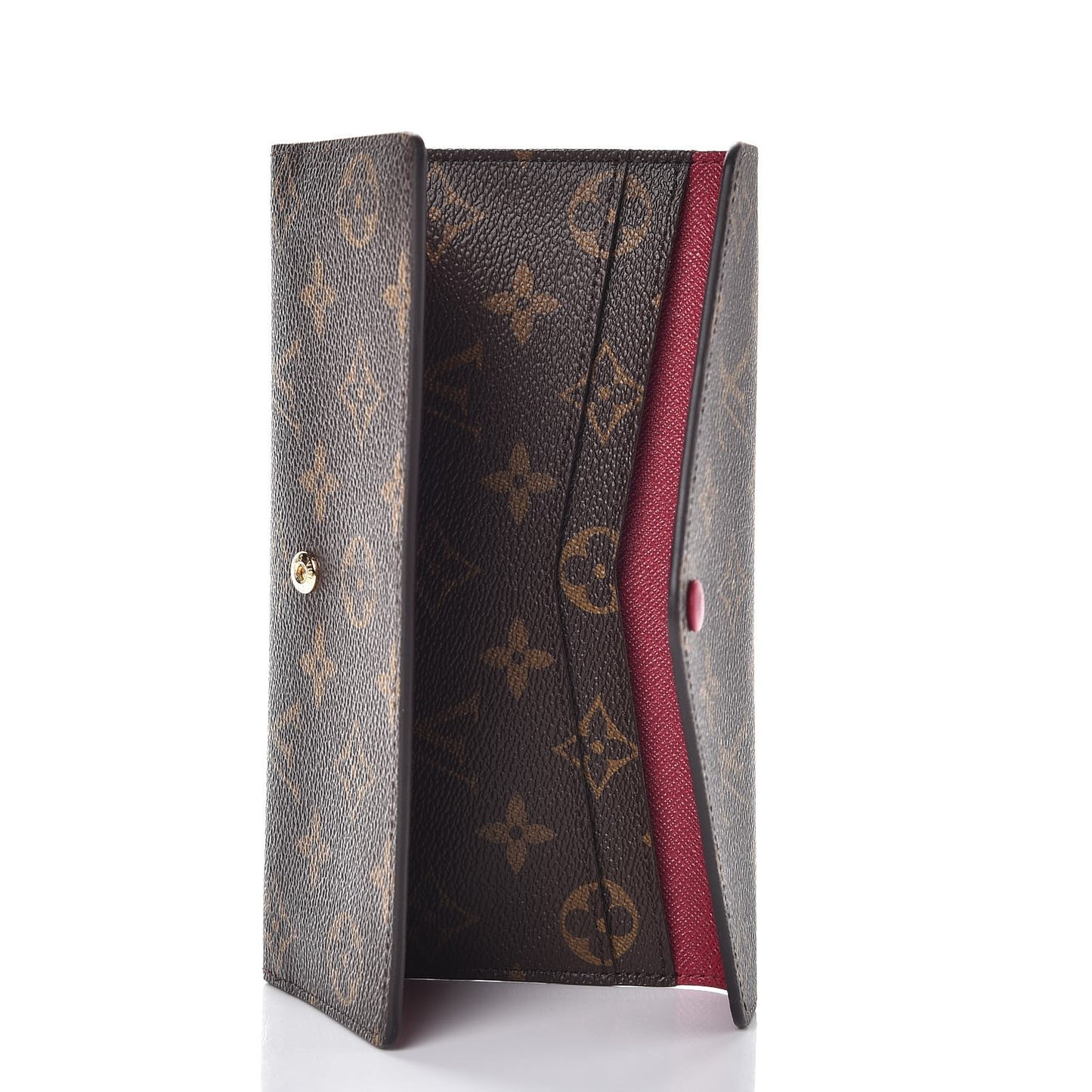 Monogram Josephine Wallet Fuchsia