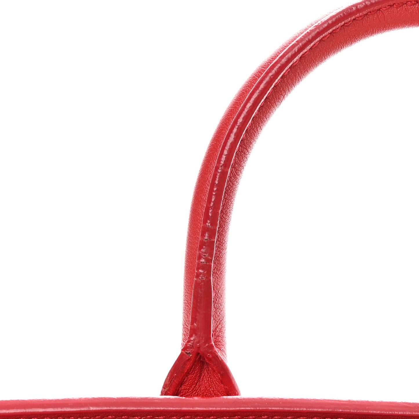 Calfskin Nano Sac De Jour Lipstick Red