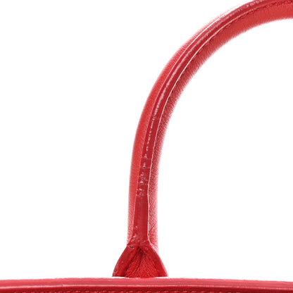 Saint Laurent Calfskin Nano Sac De Jour Lipstick Red 12 of 15