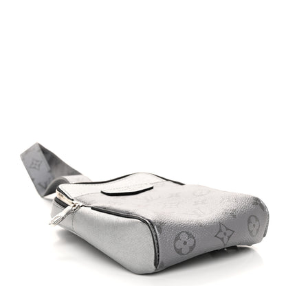 Louis Vuitton Taigarama Outdoor Slingbag Gunmetal Silver 4 of 11