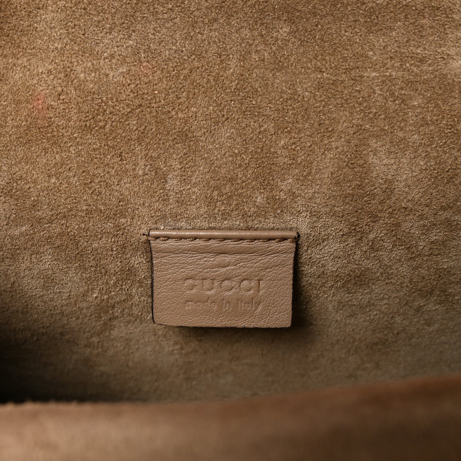 Gucci GG Supreme Monogram Mini Dionysus Shoulder Bag Taupe 6 of 10