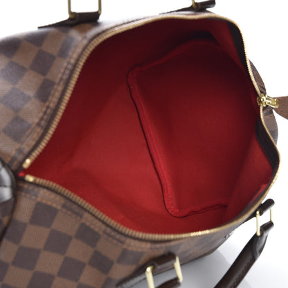 Louis Vuitton Damier Ebene Speedy 35 6 of 8