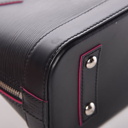 Louis Vuitton Epi Alma BB Black Hot Pink 13 of 15