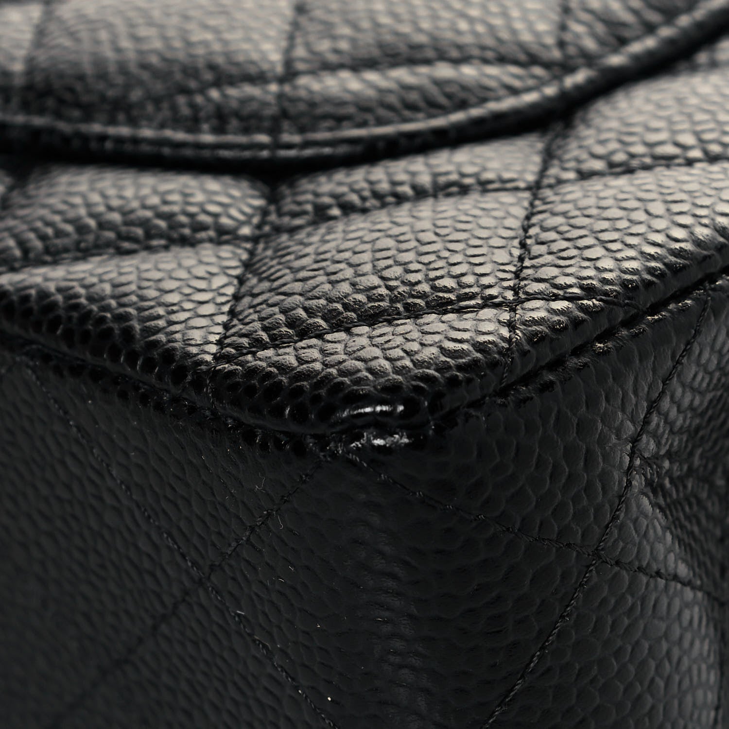 Chanel Caviar Quilted Small Double Flap Black 12 of 13