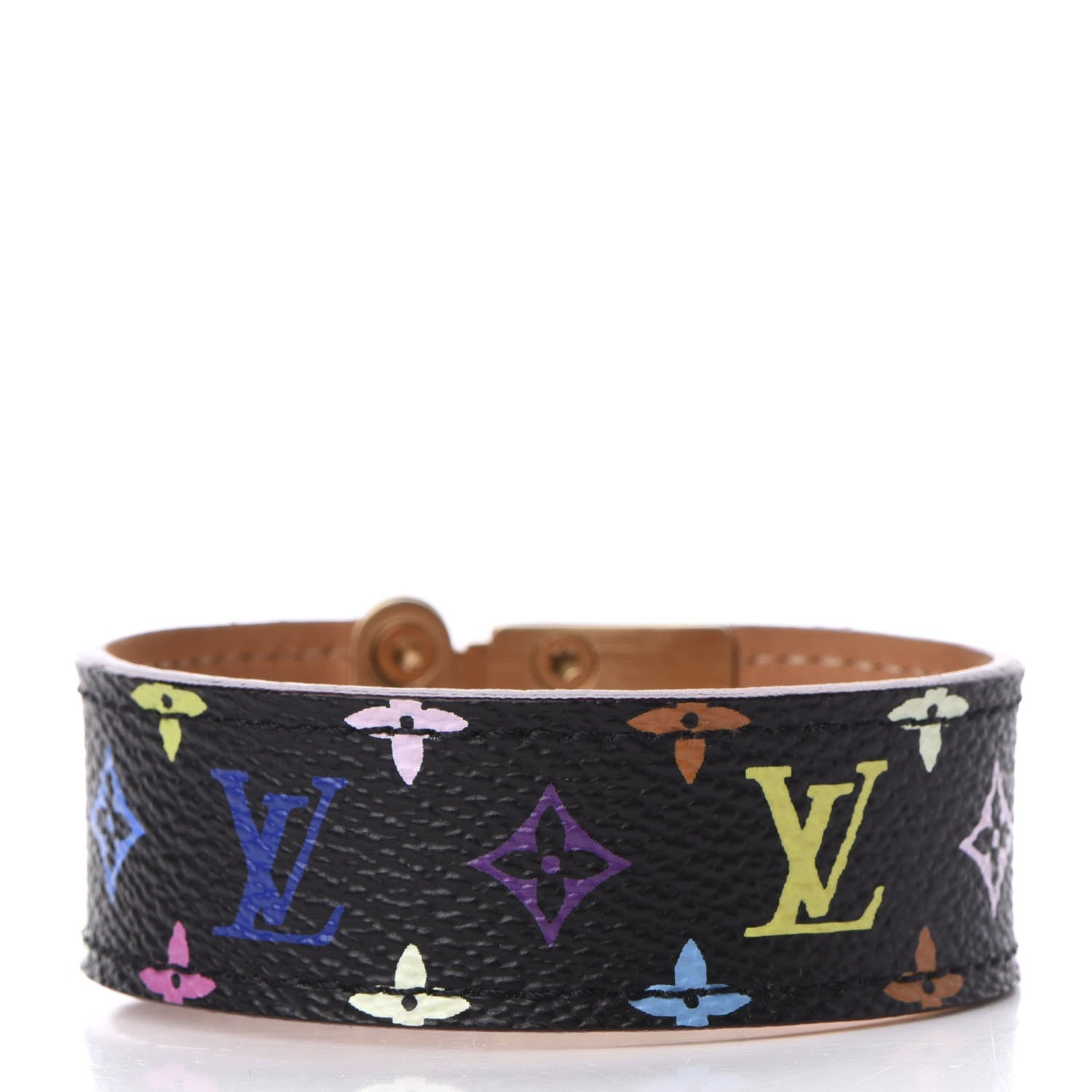 Louis Vuitton Monogram Multicolor Koala Bracelet M Black 3 of 6