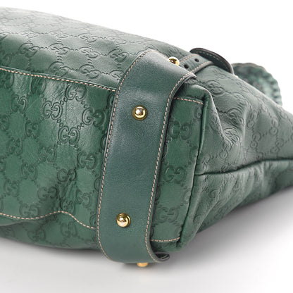 Gucci Guccissima Medium Pelham Shoulder Bag Green 8 of 8