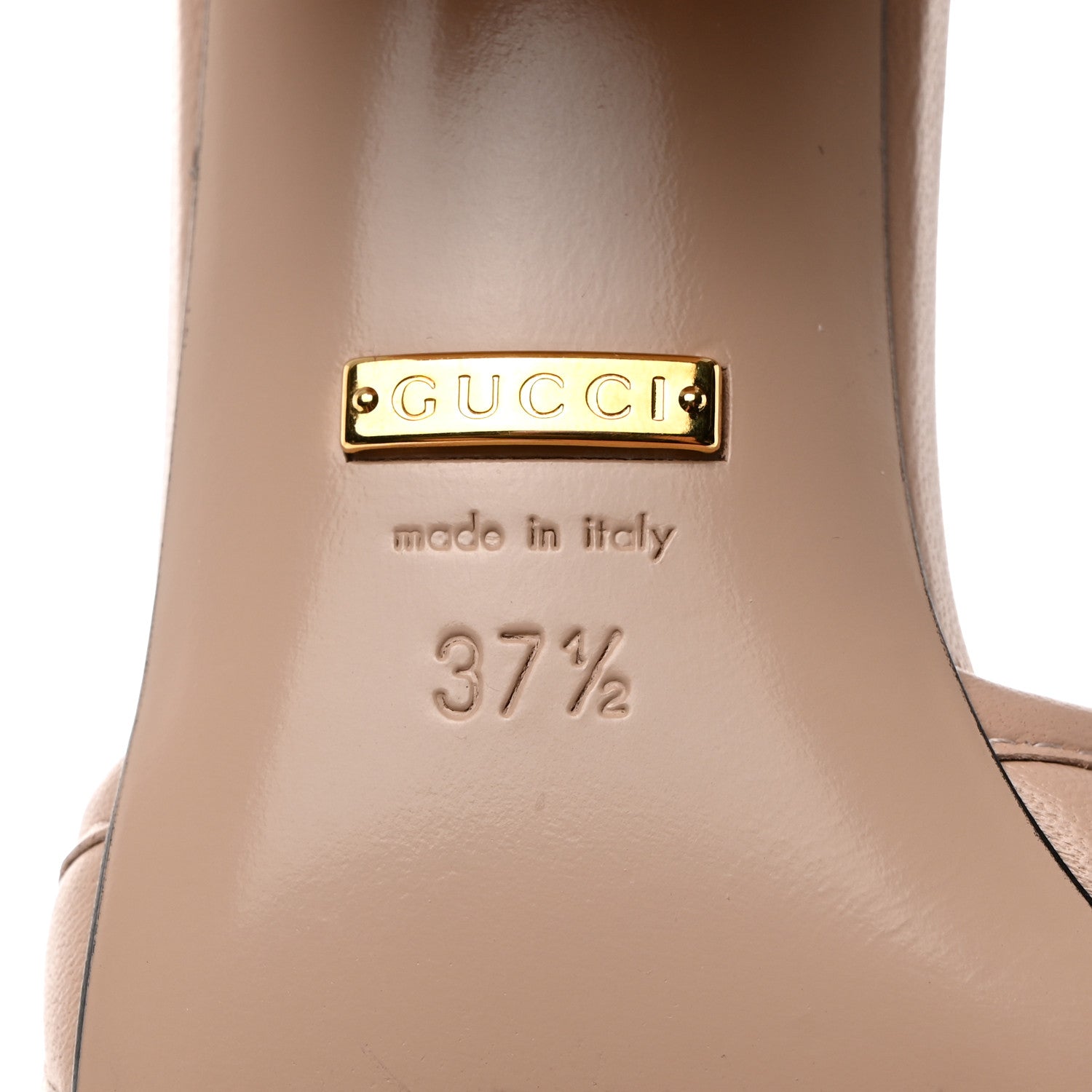 Gucci Nappa Matelasse GG Marmont 55mm Slide Sandals 37.5 Skin Rose 8 of 12