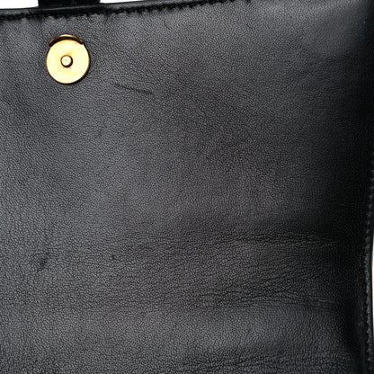 Balenciaga Shiny Box Calfskin Small Hourglass Top Handle Bag Black 13 of 15