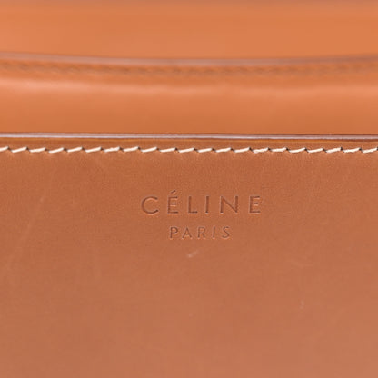 Celine Natural Calfskin Medium Classic Box Flap Bag Tan 6 of 14
