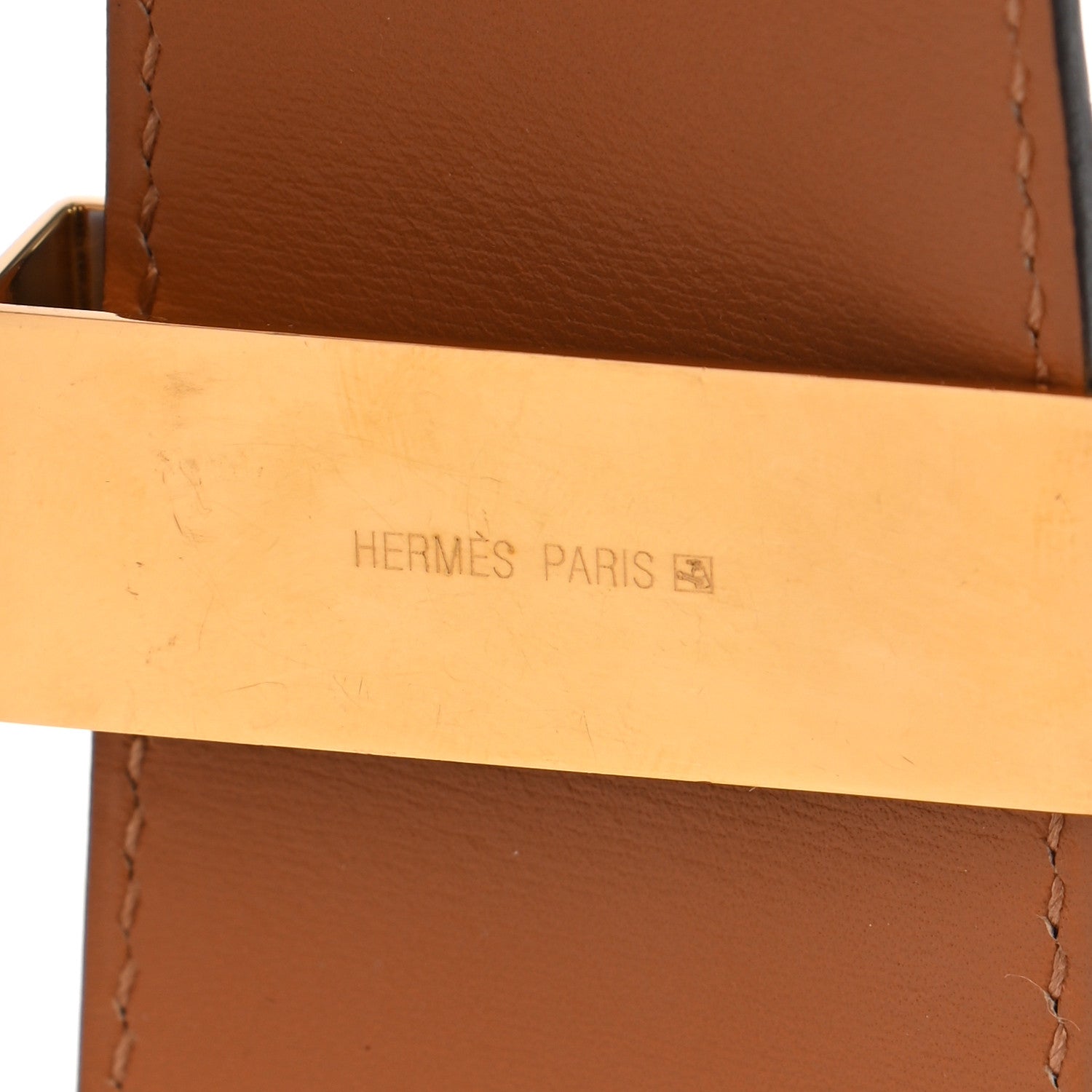 Hermes Shiny Porosus Crocodile Collier De Chien CDC Belt 75 Geranium 4 of 7