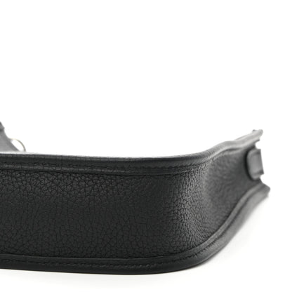 Hermes Taurillon Clemence Evelyne TPM Black 9 of 10