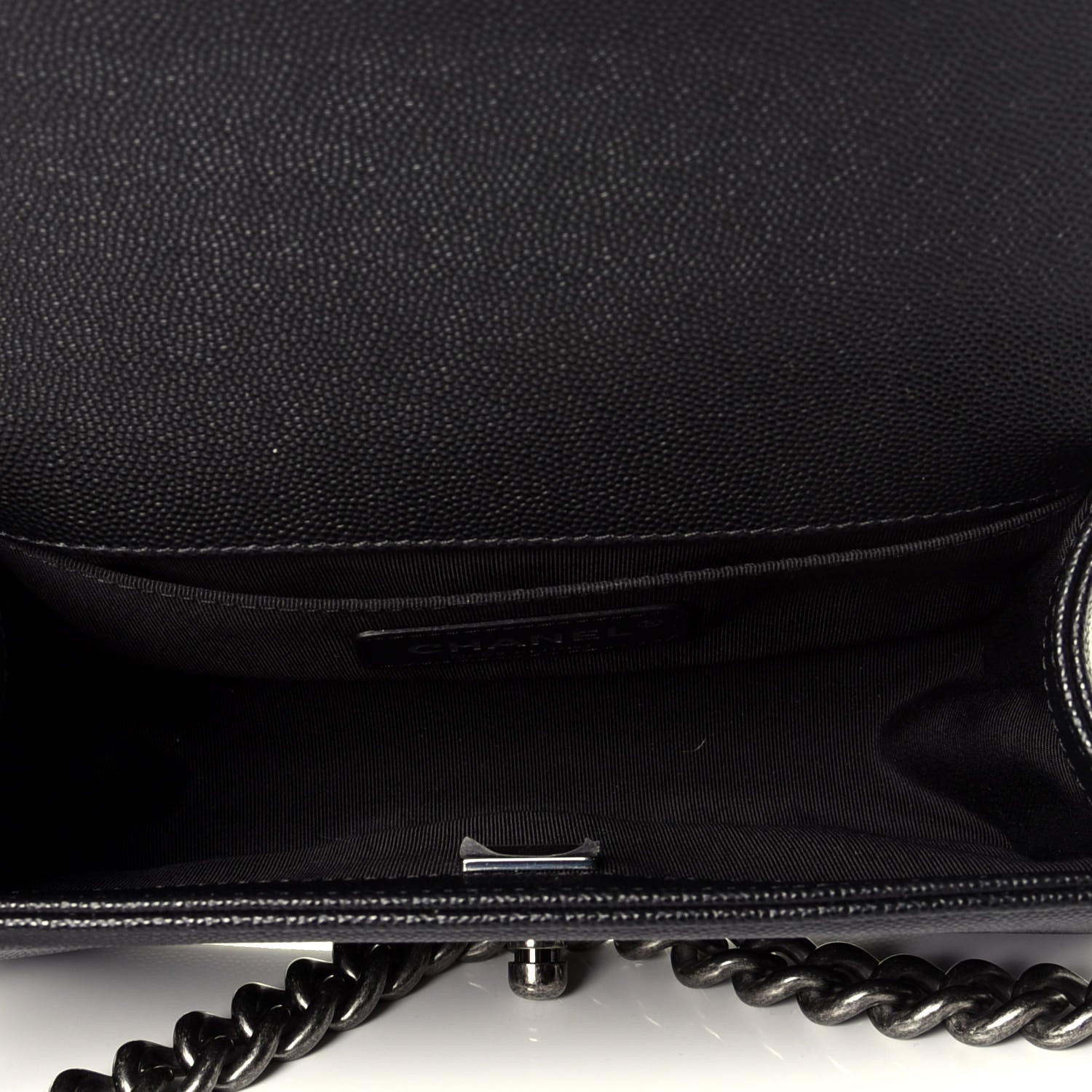 Chanel Caviar Quilted Small Boy Flap Black 5 of 10