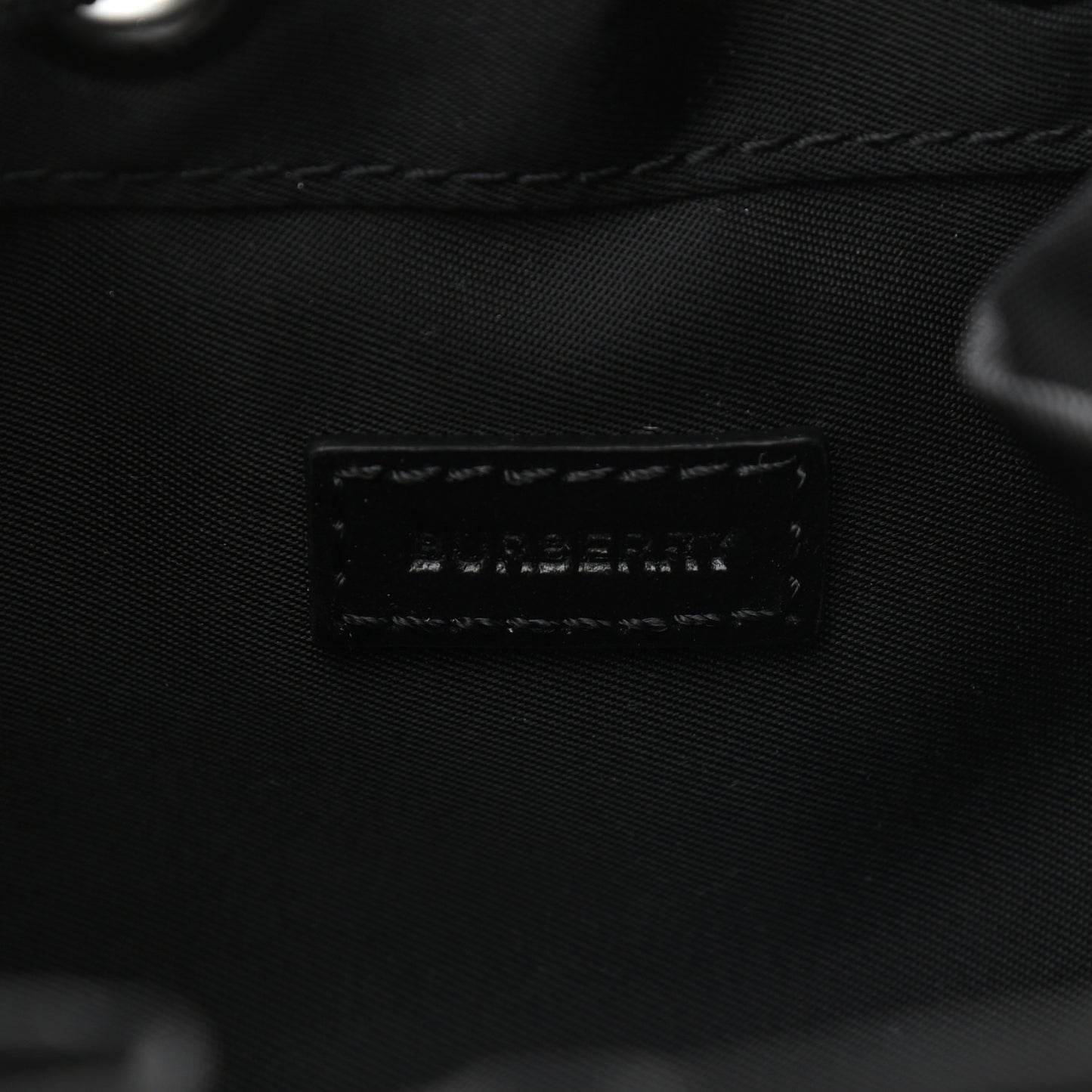 Econyl Phoebe Drawcord Pouch Black