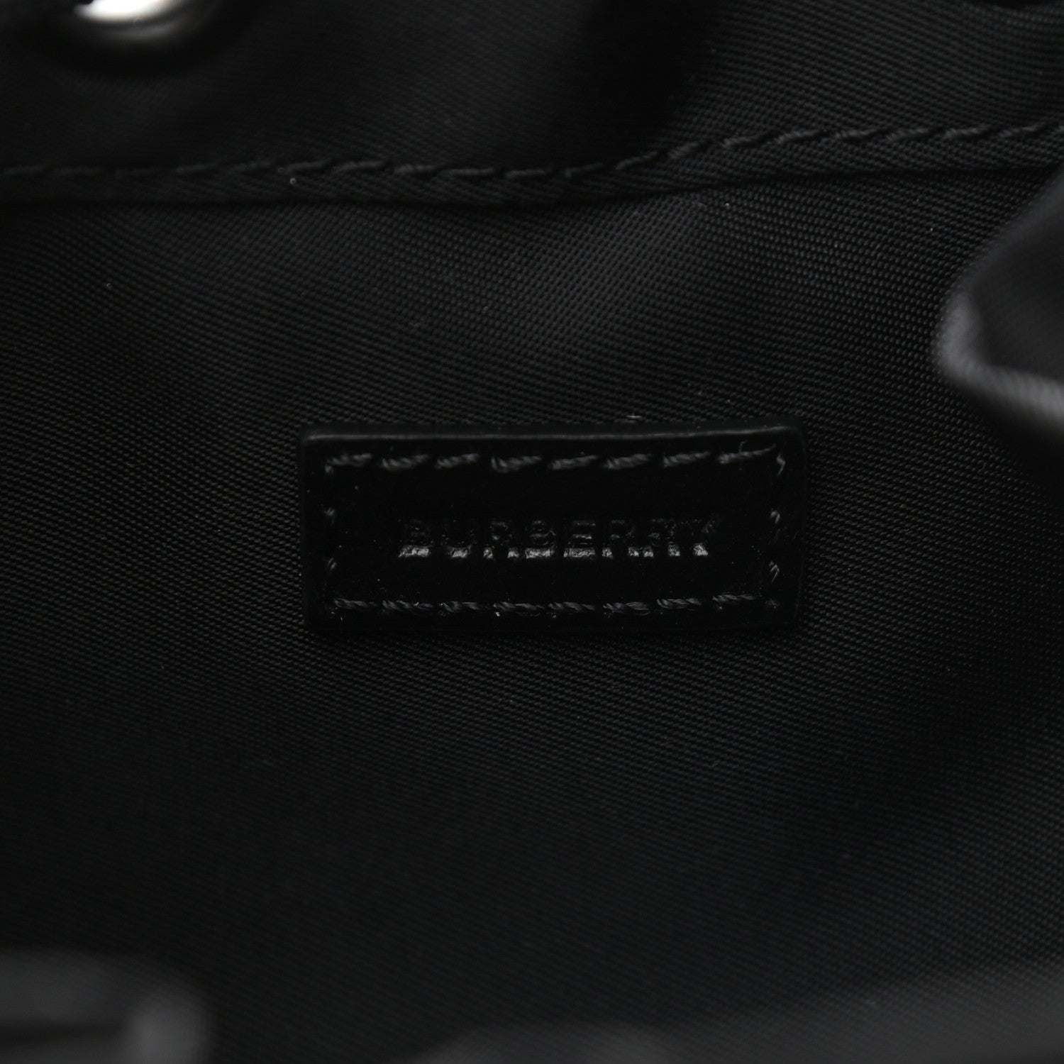 Burberry Econyl Phoebe Drawcord Pouch Black 6 of 8